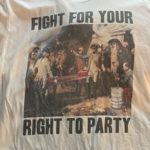 Riot society fight for your right to party.